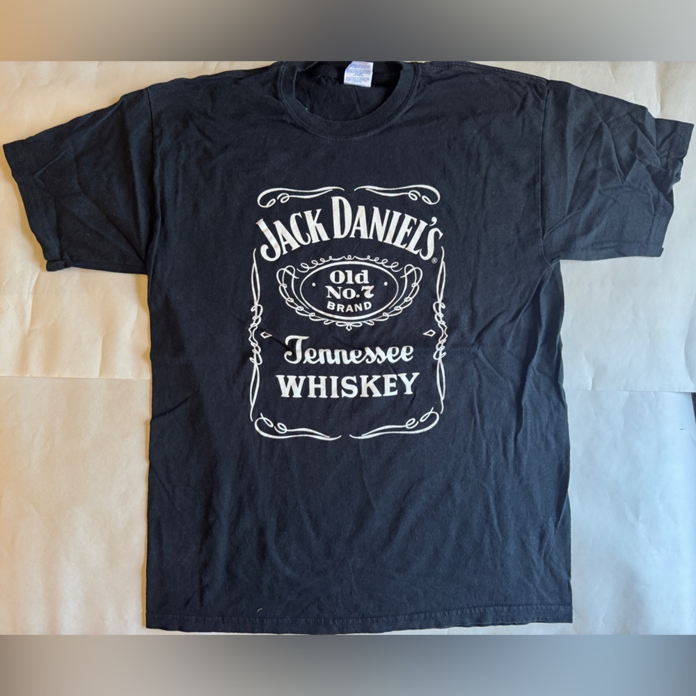 Gildan Black Jack Daniels Tennessee Whiskey Tee Shirt